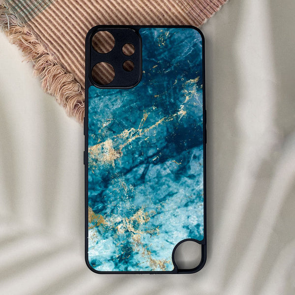 Nothing CMF Phone 2 Pro - Blue Marble Design 4 - Premium Metal Printed Soft Bumper Shock Proof Case