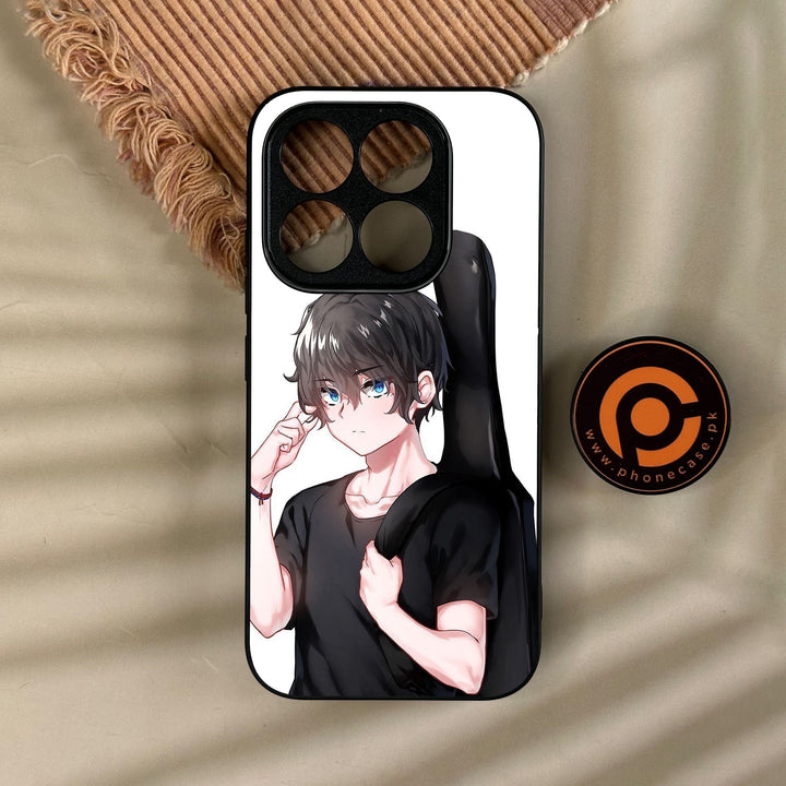 Xiaomi 17 - Anime Series Design 2 - Premium Metal Printed Soft Bumper Shock Proof Case