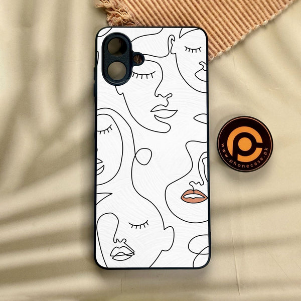 Samsung Galaxy A07 - Girls Design 1 - Premium Metal Printed Soft Bumper Shock Proof Case