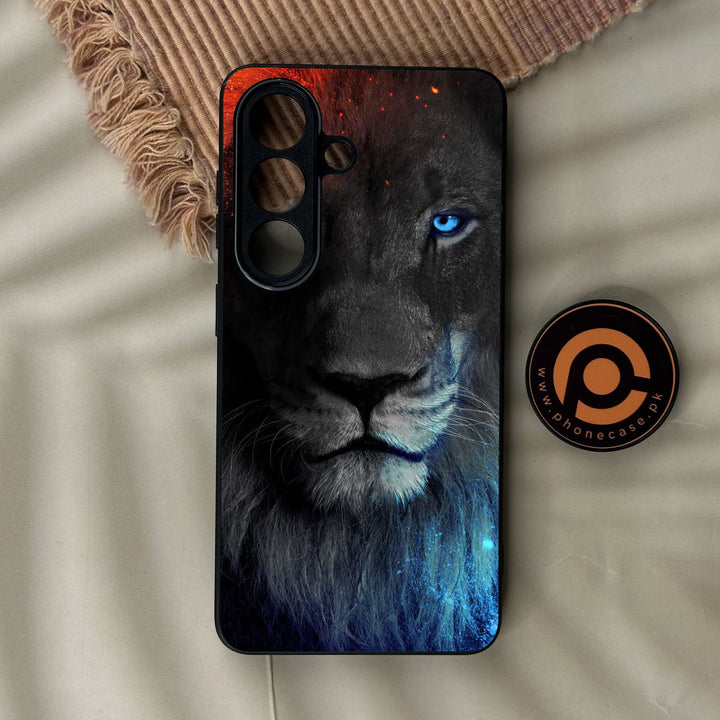 Samsung Galaxy S26 - Tiger Design 4 - Premium Metal Printed Soft Bumper Shock Proof Case