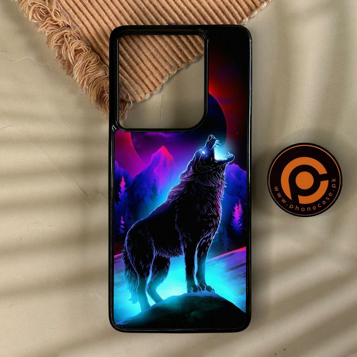 Motorola Edge 2025 - Wolf Design 2 - Premium Metal Printed Soft Bumper Shock Proof Case