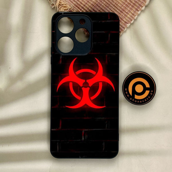 Realme Note 70 - Biohazard Design 6 - Premium Metal Printed Soft Bumper Shock Proof Case