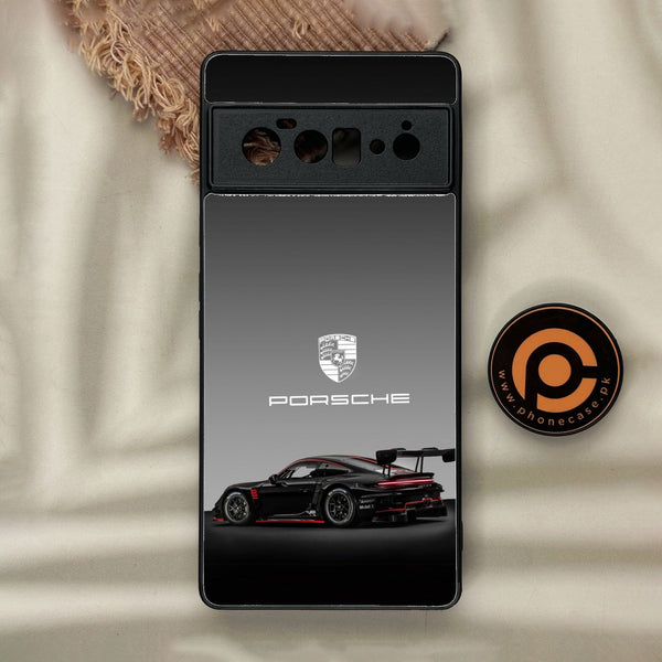 Google Pixel 6 Pro - Shadow Racer - Premium Metal Printed Soft Bumper Shock Proof Case