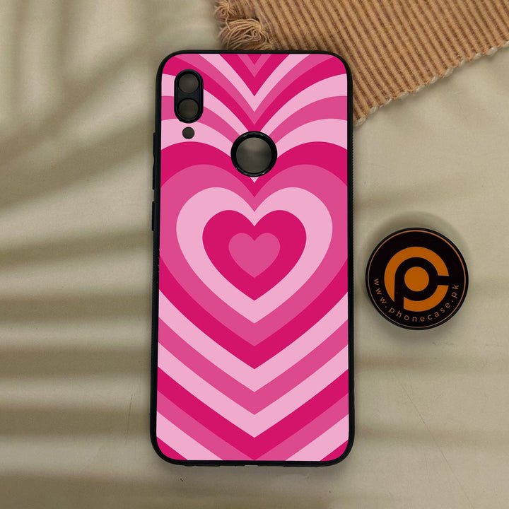 Redmi Note 7 - Heartbeat Design 6 - Premium Metal Printed Soft Bumper Shock Proof Case
