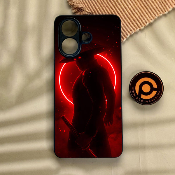 Vivo V60 Lite  - Ninja Design 4 - Premium Metal Printed Soft Bumper Shock Proof Case