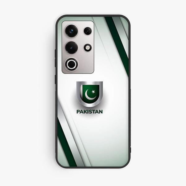 Itel S25 Ultra - Pakistan Design 2 - Premium Metal Printed Soft Bumper Shock Proof Case