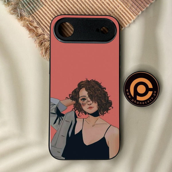 iPhone Air - Anime Girls Design 6 - Premium Metal Printed Soft Bumper Shock Proof Case