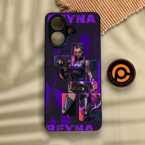Vivo V60 Lite  - Battle-Ready Design 2 - Premium Metal Printed Soft Bumper Shock Proof Case
