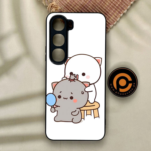 Vivo Y21d - Cute Bubu Dudu Design 7 - Premium Metal Printed Soft Bumper Shock Proof Case