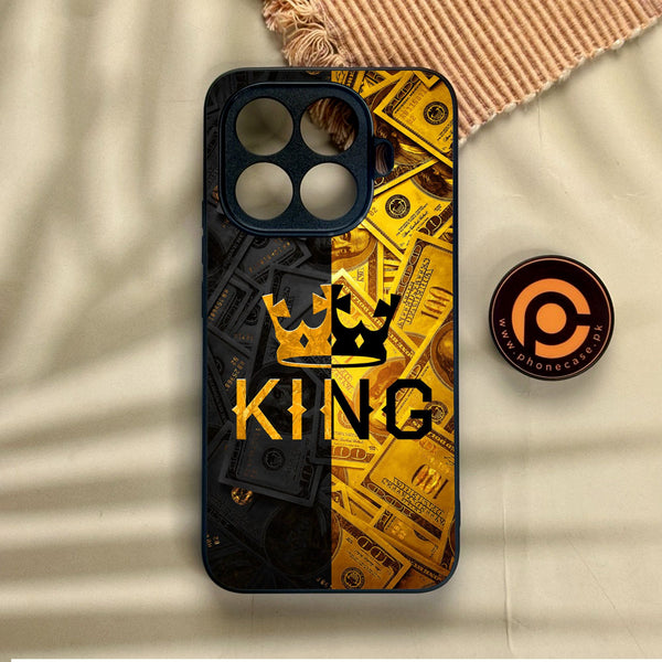 Xiaomi 15T Pro - King Design 9 - Premium Metal Printed Soft Bumper Shock Proof Case