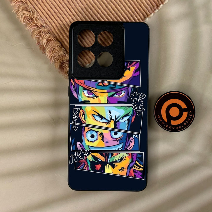 Motorola Moto G86 - Anime 2.0 Design 8 - Premium Metal Printed Soft Bumper Shock Proof Case