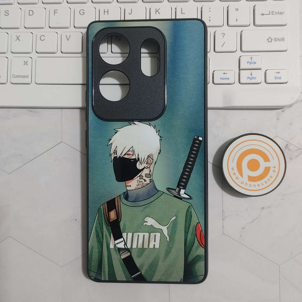 Infinix Zero 30 4G - Anime Design 3 - Premium Printed Glass soft Bumper Shock Proof Case CS-24338