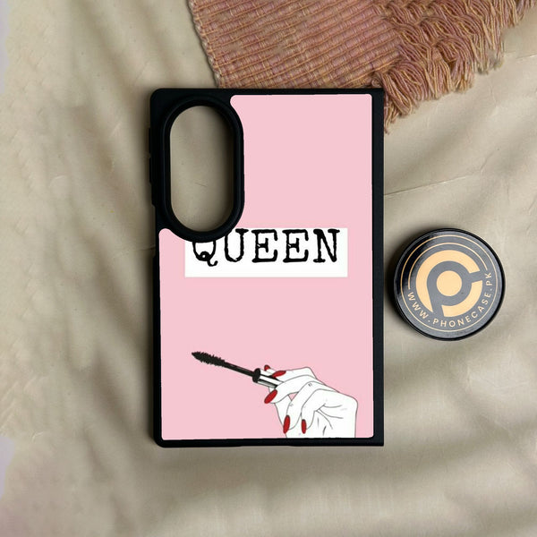 Samsung Galaxy Z Fold 8 - Anime Girls Design 1 - Premium Metal Printed Soft Bumper Shock Proof Case