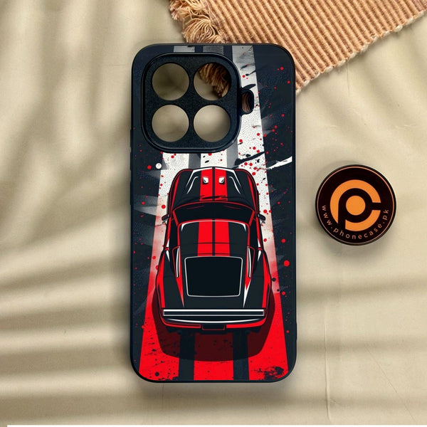 Xiaomi 15T Pro - Top-Down Track - Premium Metal Printed Soft Bumper Shock Proof Case