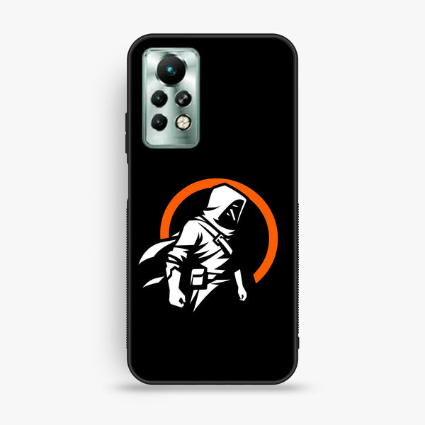 Infinix Note 11 Pro - Minimalistic Design 7 - Premium Metal Printed Soft Bumper Shock Proof Case