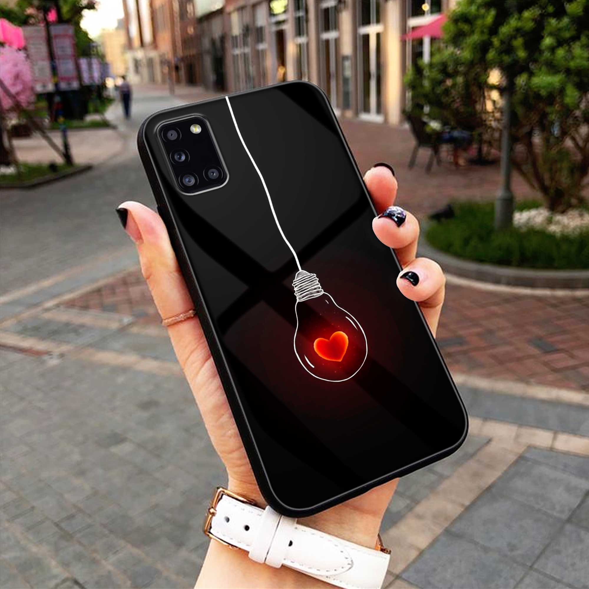Heart Trending Designs Premium Metal Case All Models