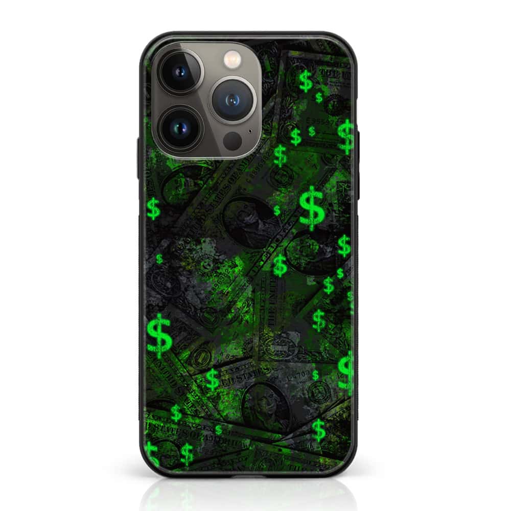 iPhone 12 Pro - Dollar Series - Premium Metal Printed soft Bumper shock Proof Case