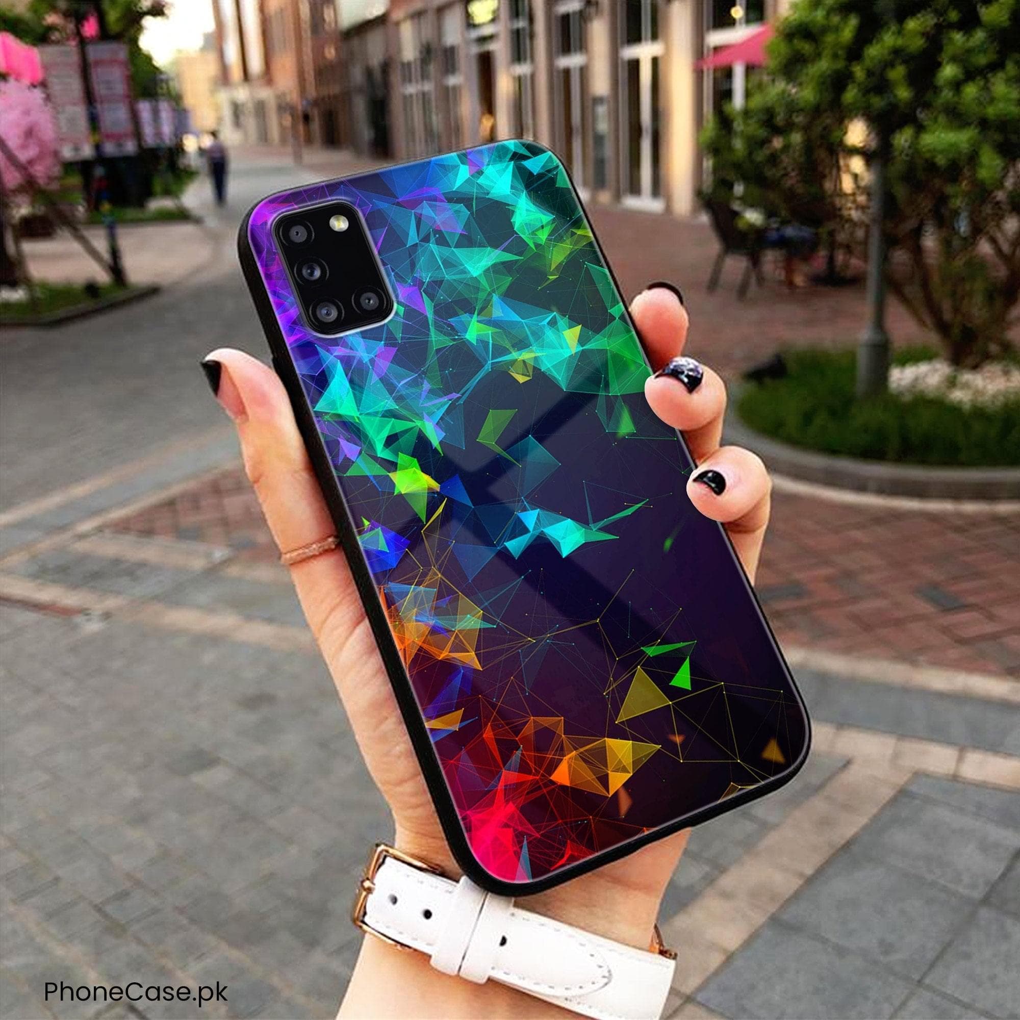 Abstract Series Premium Metal Phone Case All Models