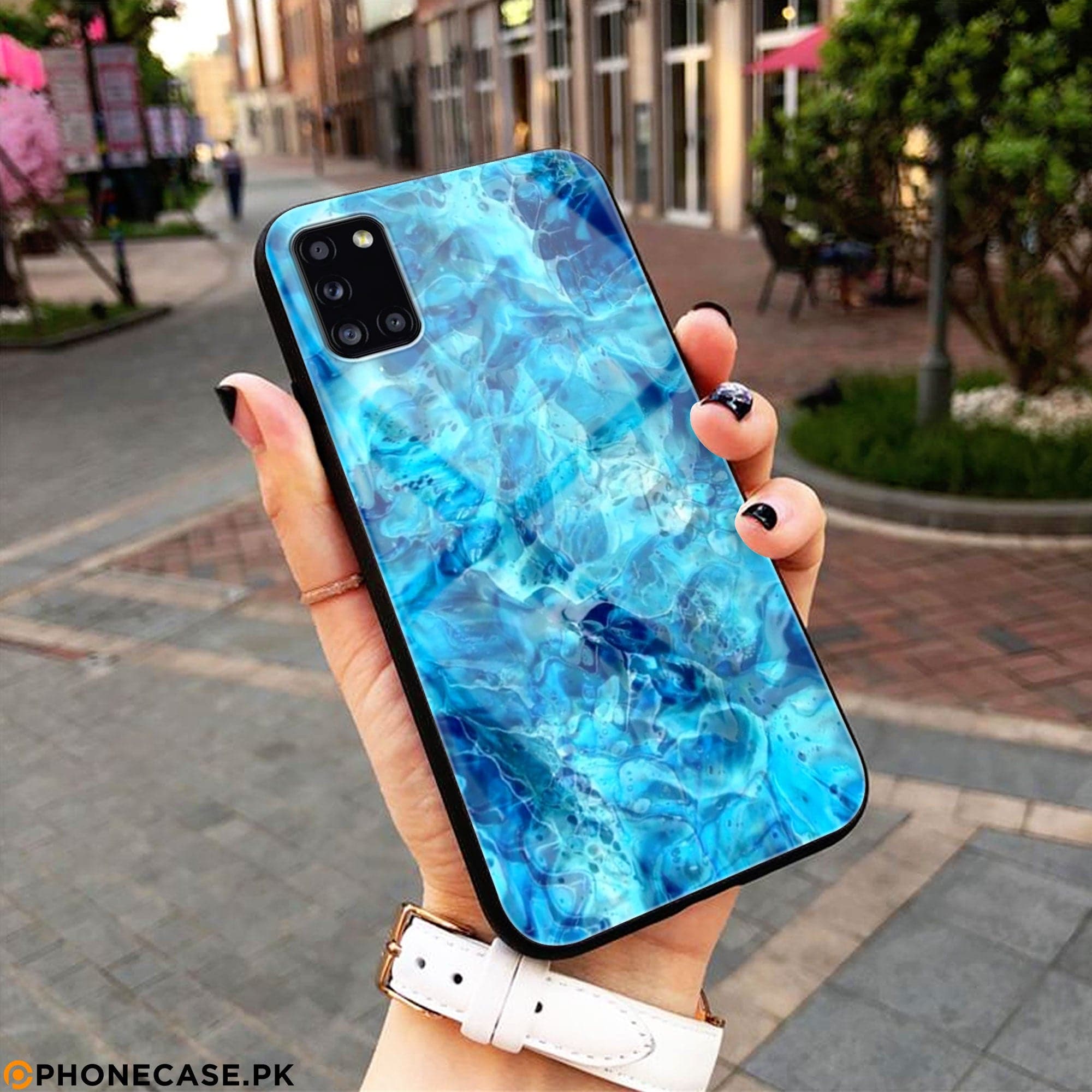 Blue Marble Trending Designs Premium Metal Case All Models