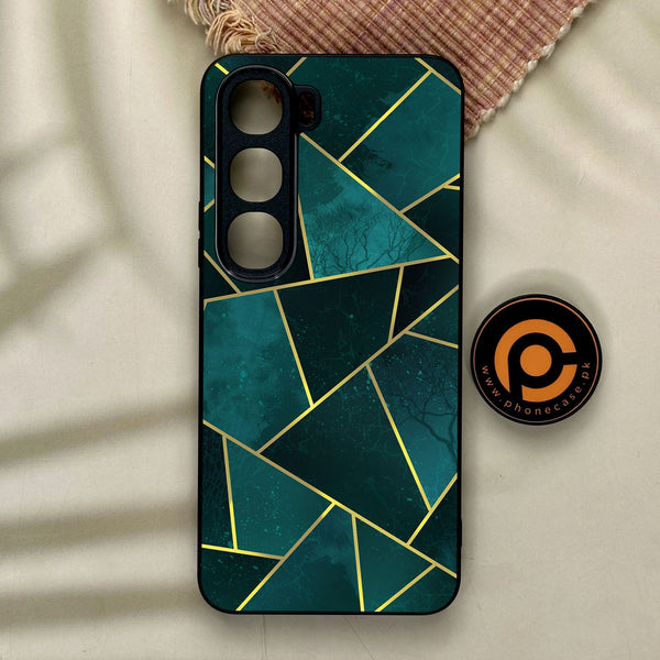 Vivo Y21d - Geometric Design 1 - Premium Metal Printed Soft Bumper Shock Proof Case
