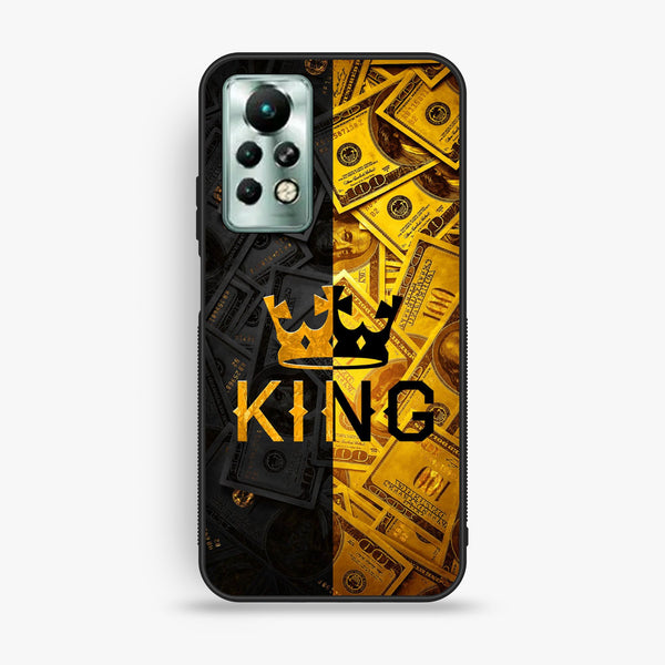 Infinix Note 11 Pro - King Design 9 - Premium Metal Printed Soft Bumper Shock Proof Case