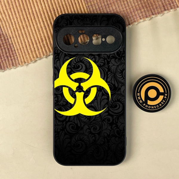 Google Pixel 11 - Biohazard Design 10 - Premium Metal Printed Soft Bumper Shock Proof Case