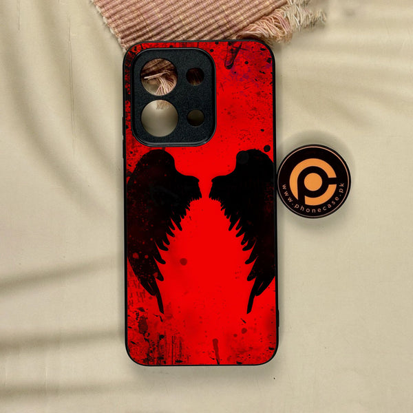 Xiaomi Redmi 15C - Angel 2.0 Design 3 - Premium Metal Printed Soft Bumper Shock Proof Case