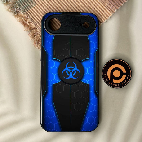 iPhone Air - Biohazard Design 1 - Premium Metal Printed Soft Bumper Shock Proof Case