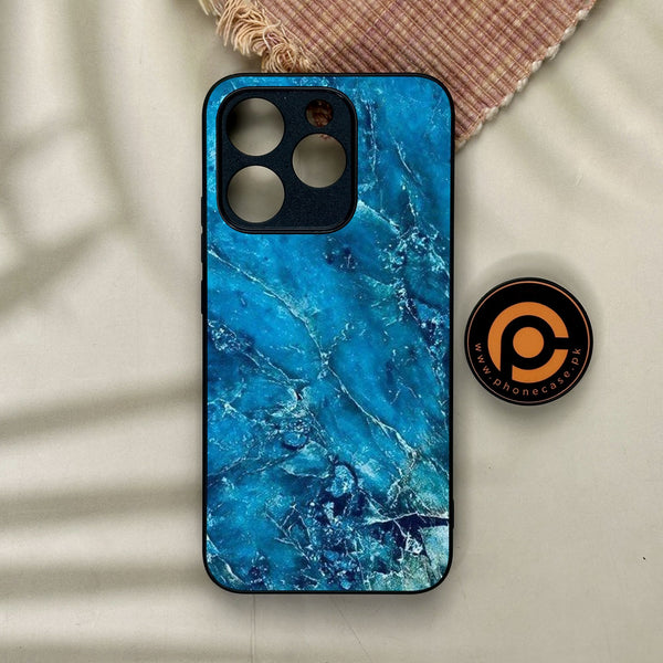 Realme 15T - Blue 2.0 Design 3 - Premium Metal Printed Soft Bumper Shock Proof Case