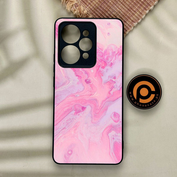 Realme 15 Pro - Pink Design 6 - Premium Metal Printed Soft Bumper Shock Proof Case