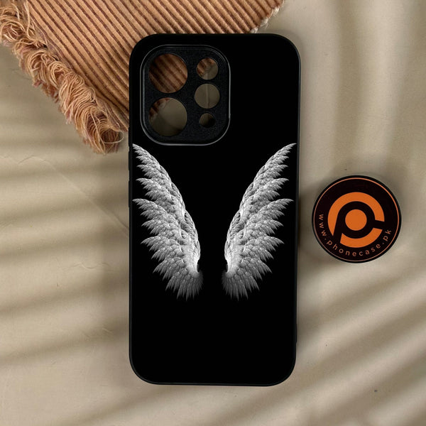 Vivo V70 - Angel Wings Design 6 - Premium Metal Printed Soft Bumper Shock Proof Case