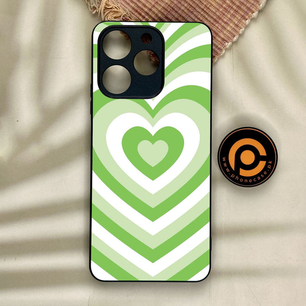 Realme Note 70 - Heartbeat Design 10 - Premium Metal Printed Soft Bumper Shock Proof Case