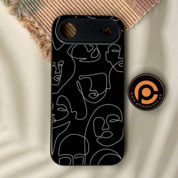 iPhone Air - Girls Design 4 - Premium Metal Printed Soft Bumper Shock Proof Case