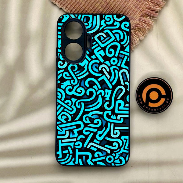 Xiaomi Redmi Turbo 4 Pro - Doodle Design - Premium Metal Printed Soft Bumper Shock Proof Case