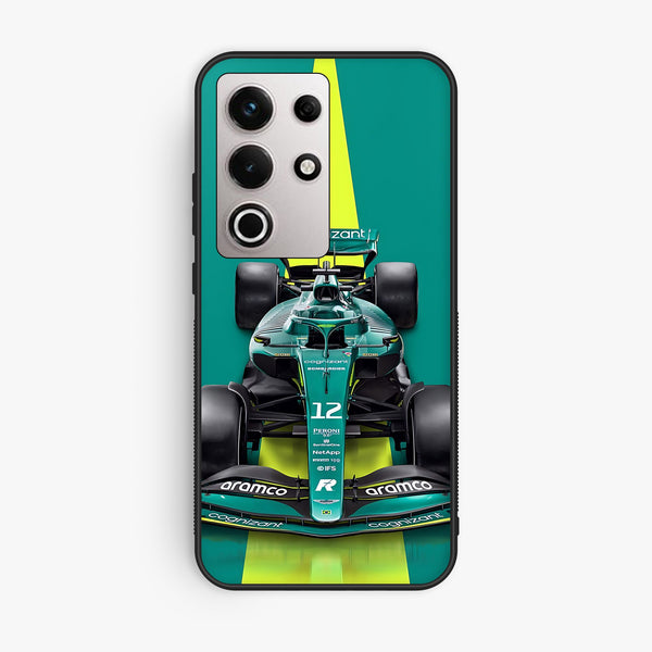 Itel S25 Ultra - Formula 1 Design 6 - Premium Metal Printed Soft Bumper Shock Proof Case