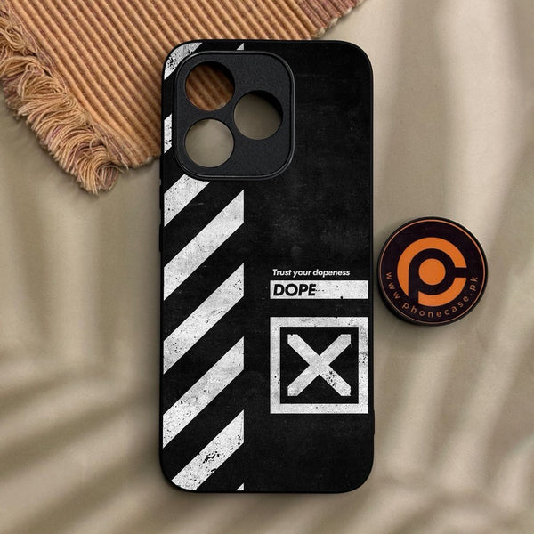 Honor 400 Lite - Trust Your Dopeness - Premium Metal Printed Soft Bumper Shock Proof Case