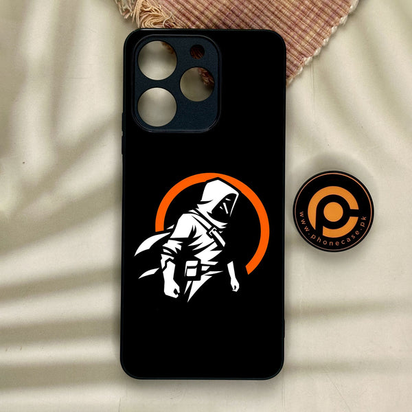 Realme Note 70 - Minimalistic Design 7 - Premium Metal Printed Soft Bumper Shock Proof Case