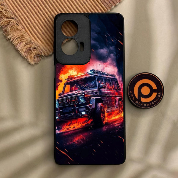 Motorola G Stylus 2024 - Racing Design 2 - Premium Metal Printed Soft Bumper Shock Proof Case