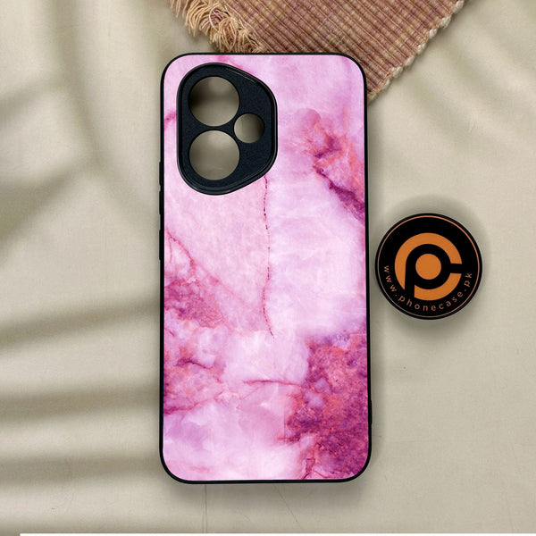 Honor 400 - Pink Design 5 - Premium Metal Printed Soft Bumper Shock Proof Case