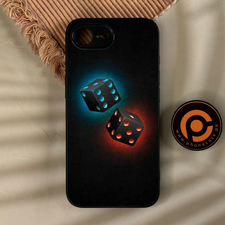 iPhone 17e - Black Art Design 4 - Premium Metal Printed Soft Bumper Shock Proof Case