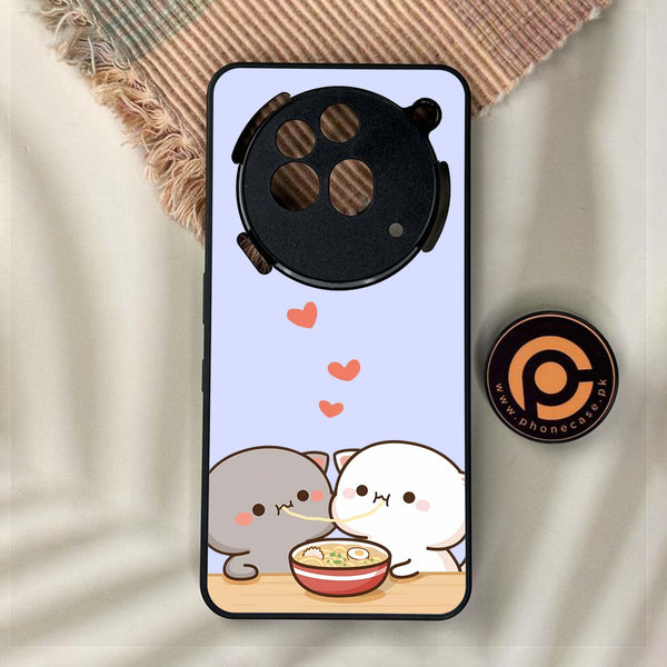 Nothing Phone 3a Pro - Cute Bubu Dudu Design 10 - Premium Metal Printed Soft Bumper Shock Proof Case