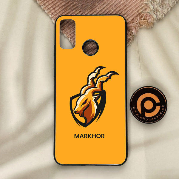 Honor 9X Lite - Markhor Design 7 - Premium Metal Printed Soft Bumper Shock Proof Case