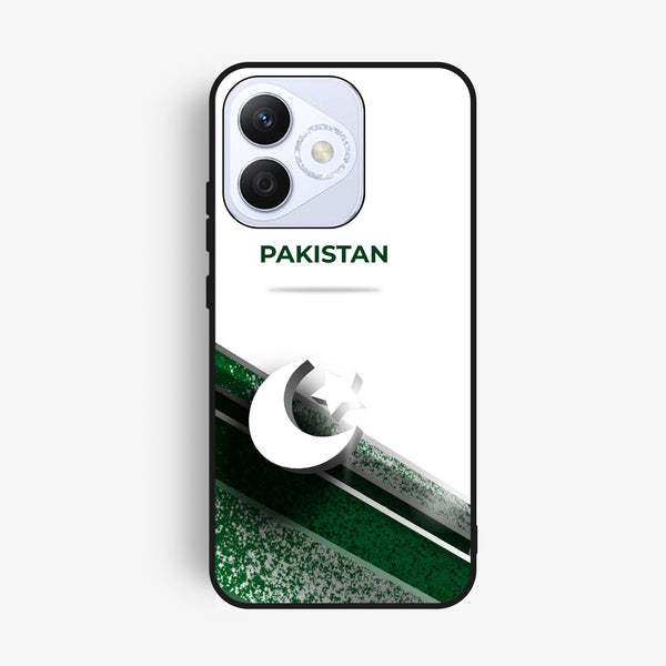 Honor X60i - Pakistani Flag Design 10 - Premium Metal Printed Soft Bumper Shock Proof Case
