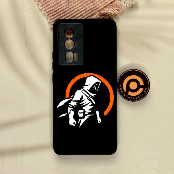 Xiaomi Redmi K60 Pro - Minimalistic Design 7 - Premium Metal Printed Soft Bumper Shock Proof Case