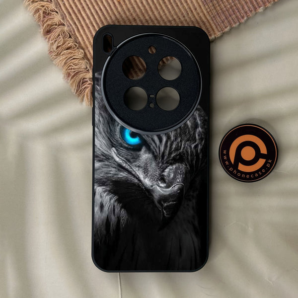 Vivo X300 Pro - Black Art Design 2 - Premium Metal Printed Soft Bumper Shock Proof Case