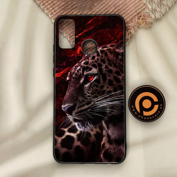 Honor 9X Lite - Tiger Design 5 - Premium Metal Printed Soft Bumper Shock Proof Case