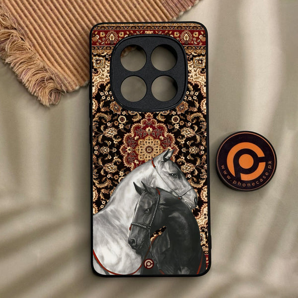 Xiaomi Redmi Note 15 - Horse Heritage - Premium Metal Printed Soft Bumper Shock Proof Case
