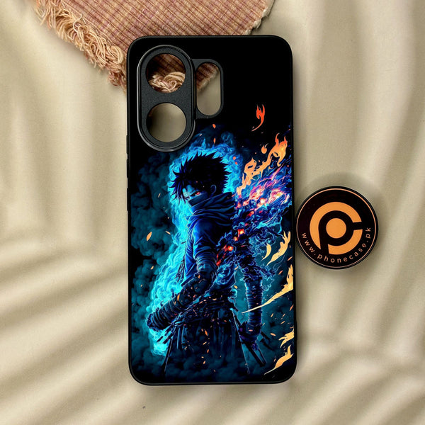 Vivo V60 - Anime 2.0 Design 7 - Premium Metal Printed Soft Bumper Shock Proof Case