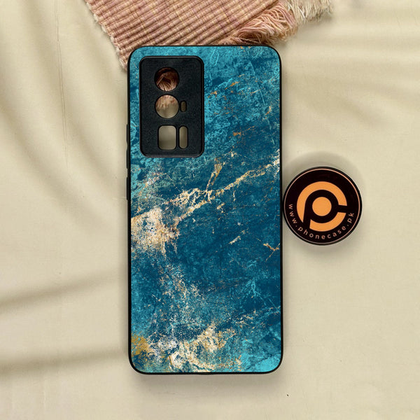 Xiaomi Redmi K60 Pro - Blue 2.0 Design 9 - Premium Metal Printed Soft Bumper Shock Proof Case