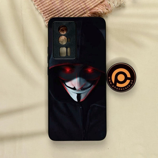 Xiaomi Redmi K60 Pro - Black Art Design 10 - Premium Metal Printed Soft Bumper Shock Proof Case